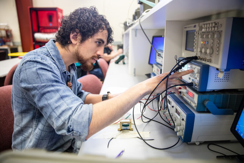 AC (Alternating Current) Circuits class at the Riverside Campus.