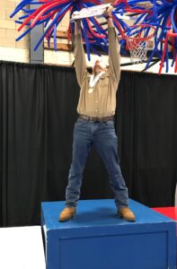 SkillsUSA 2017: Robert Feller won first place in Welded Sculpture.